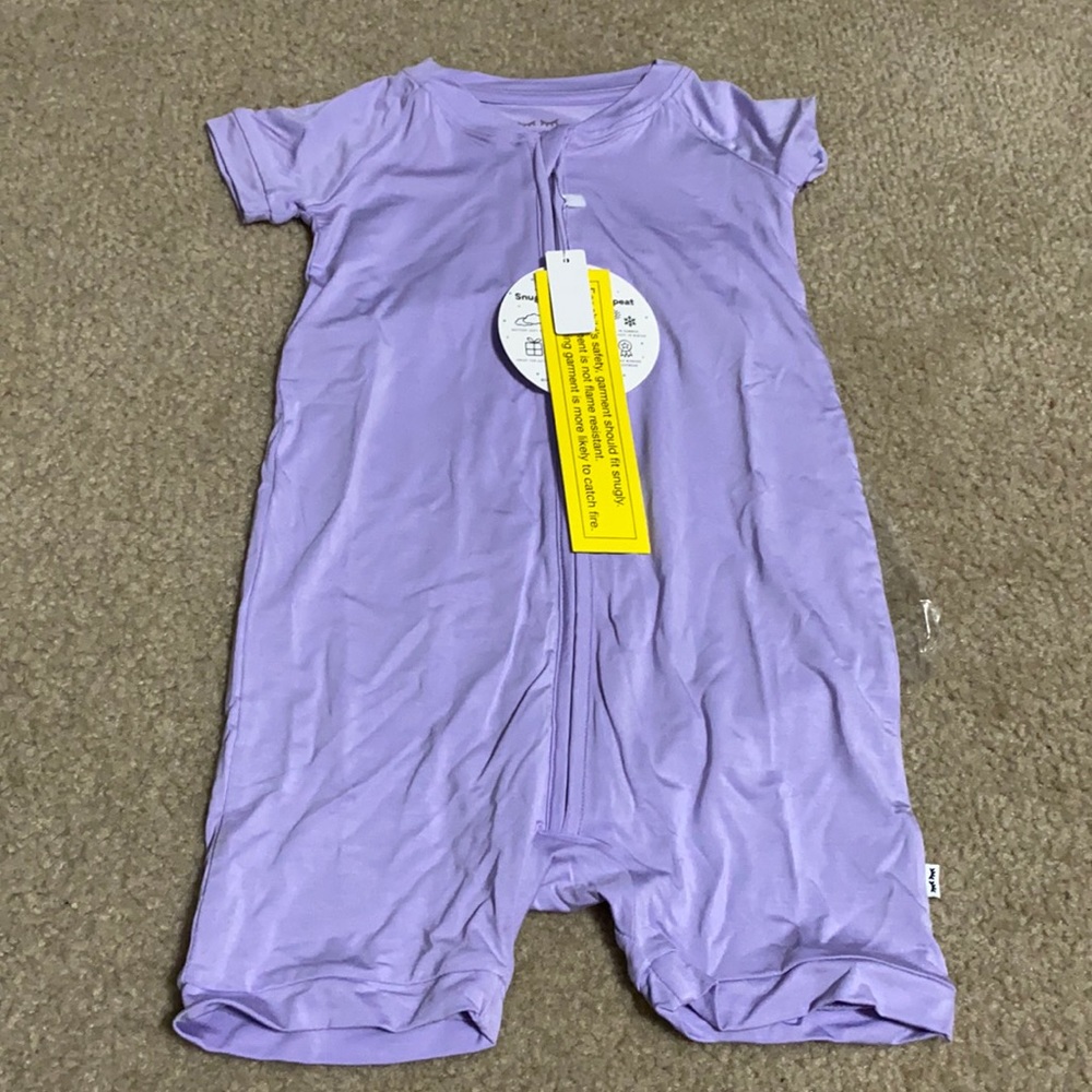 Wisteria Bamboo Viscose Shorty Zippy 3t